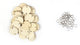 Recharges pour calendrier des anniversaires - 30 ronds en bois + anneaux