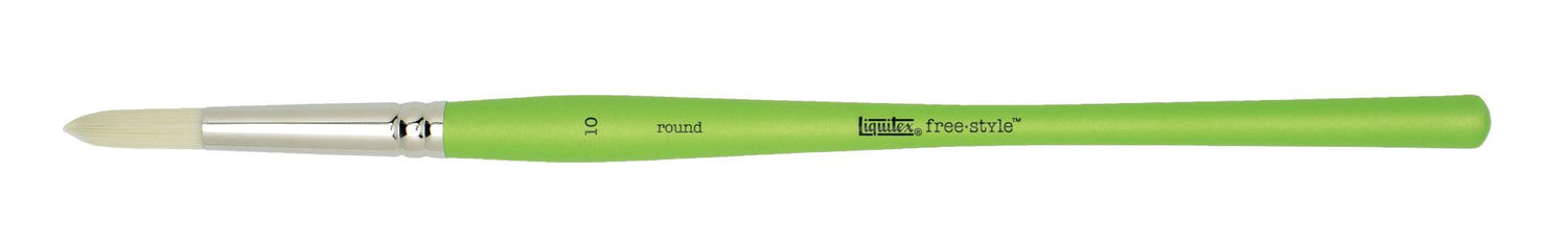 Pinceau - Rond - Acrylique - Liquitex - Brosse Free Style Plate - N°10