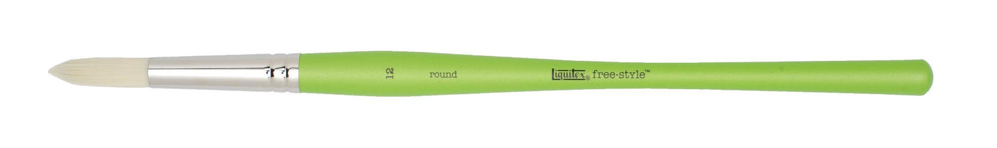 Pinceau - Rond - Acrylique - Liquitex - Brosse Free Style Plate - N°12