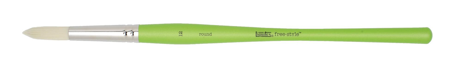 Pinceau - Rond - Acrylique - Liquitex - Brosse Free Style Plate - N°12