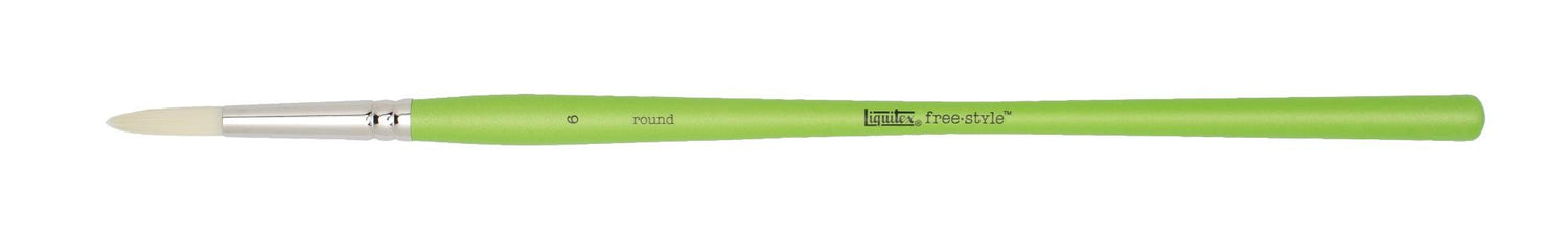 Pinceau - Rond - Acrylique - Liquitex - Brosse Free Style Plate - N°6