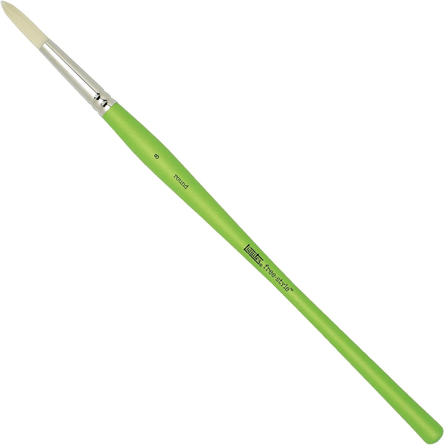 Pinceau - Rond - Acrylique - Liquitex - Brosse Free Style Plate - N°8