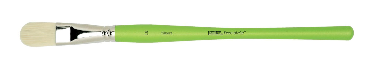 Pinceau - Usé bombé - Acrylique - Liquitex - Brosse Free Style Plate - N°12