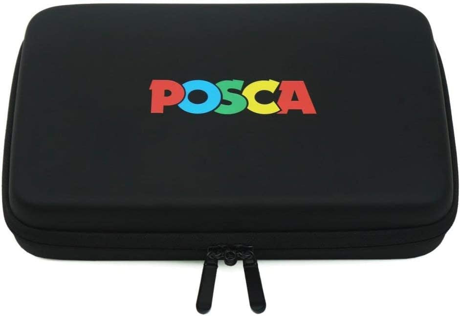 Posca - Mallette de 24 feutres - PC1MC - PC3M - PC5M - PC8K - Assortiment couleur