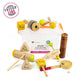 10 instruments de musique - En bois - Pour les enfants dès 3 ans - Mallette