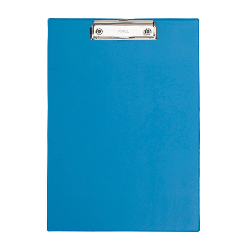 Porte-bloc plastifié - format A4 - bleu clair - MAUL