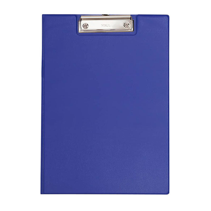 Porte-bloc plastifié - format A4 - bleu foncé - MAUL