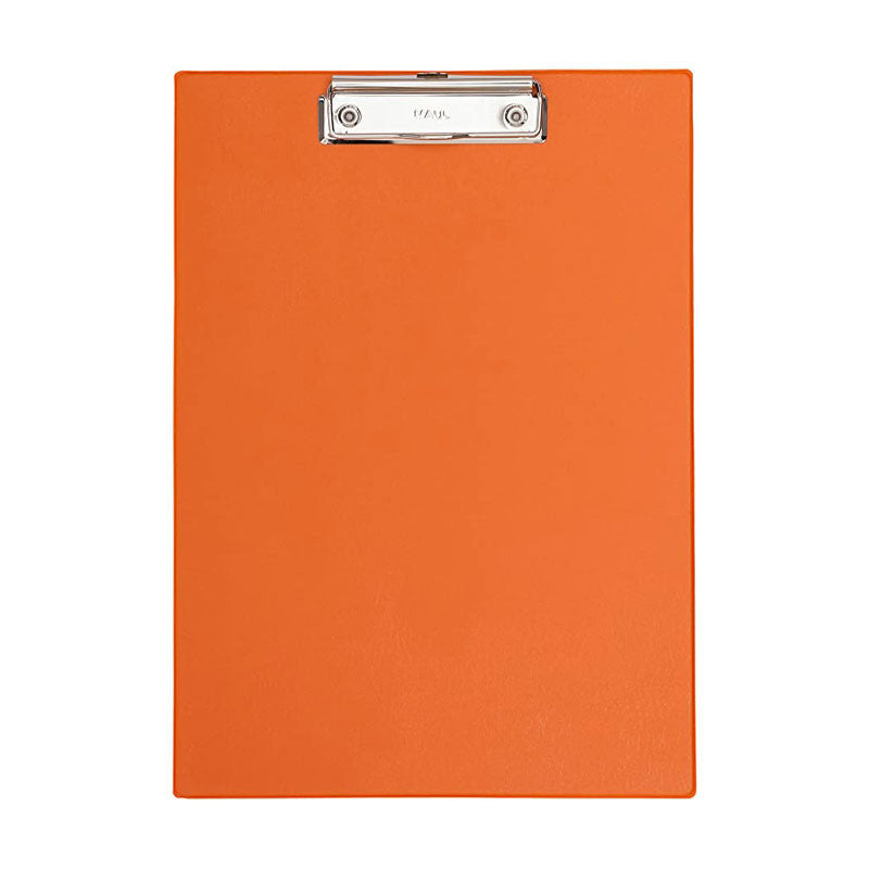 Porte-bloc plastifié - format A4 - orange - MAUL