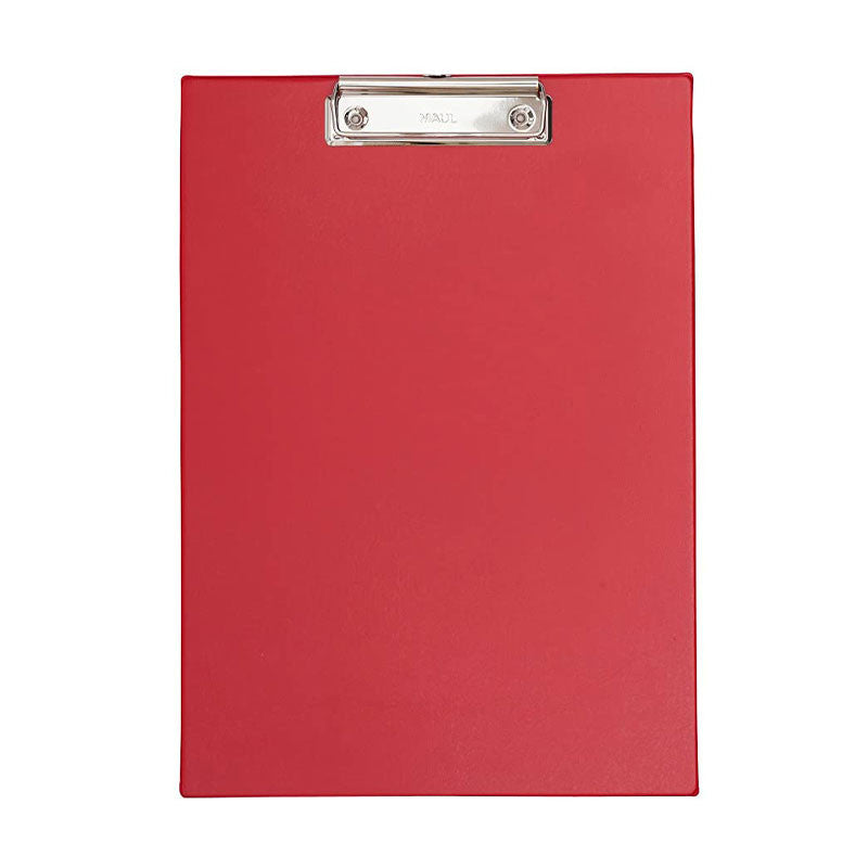 Porte-bloc plastifié - format A4 - rouge - MAUL