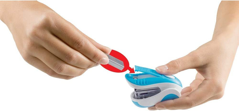 Petite agrafeuse - Pour agrafes 24/6 26/6 - Ergonomique - Coloris aléatoire - Maped