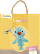 Porte-clé - Figurine en feutrine - A faire soi même - Nina l'oiseau - Kit - Mini Couz'in