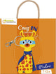 Porte-clé - Figurine en feutrine - A faire soi même - Pédro la girafe - Kit - Mini Couz'in