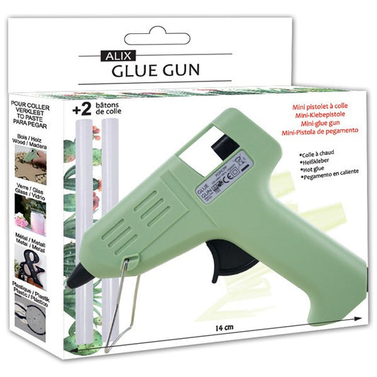 Petit pistolet à colle + recharges - Loisirs créatifs - Cléopâtre - Glue Gun Alix