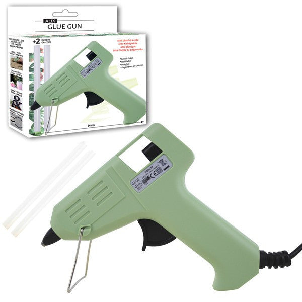 Petit pistolet à colle + recharges - Loisirs créatifs - Cléopâtre - Glue Gun Alix
