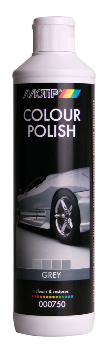 Polish Motip pour voiture pigmenté gris bidon de 500ml