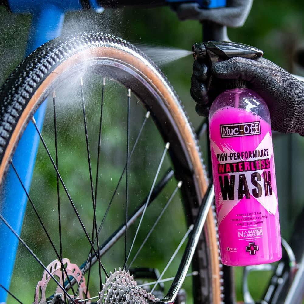 Produit nettoyant - Vélo, VTT - Sans rinçage, sans eau - Nettoie et lustre - Muc-Off