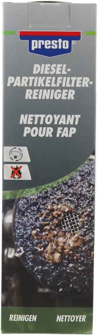 Produit nettoyant FAP - Filtre à particules - Diesel - Presto - 400ml