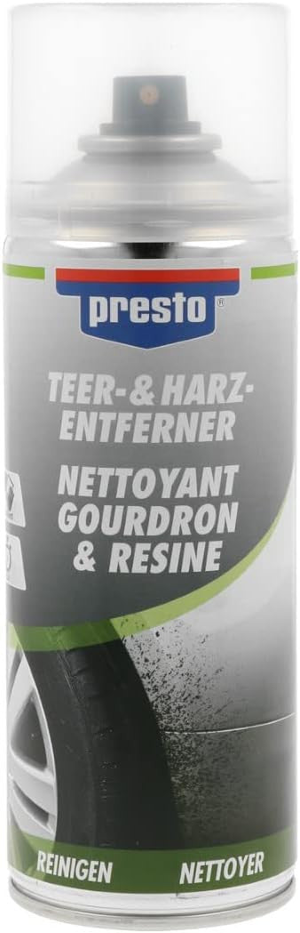 Produit nettoyant - Détachant - Résine - Goudron - Carrosserie - Presto - 400ml
