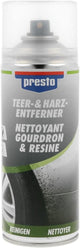 Produit nettoyant - Détachant - Résine - Goudron - Carrosserie - Presto - 400ml