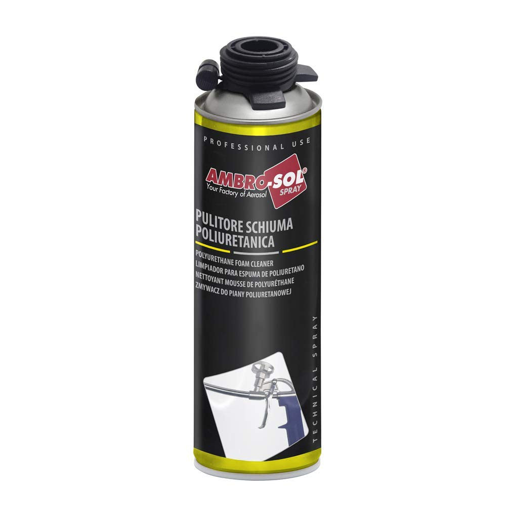 Produit nettoyant - Pour mousse polyuréthane - Dissout - Ambro-Sol - 500ml
