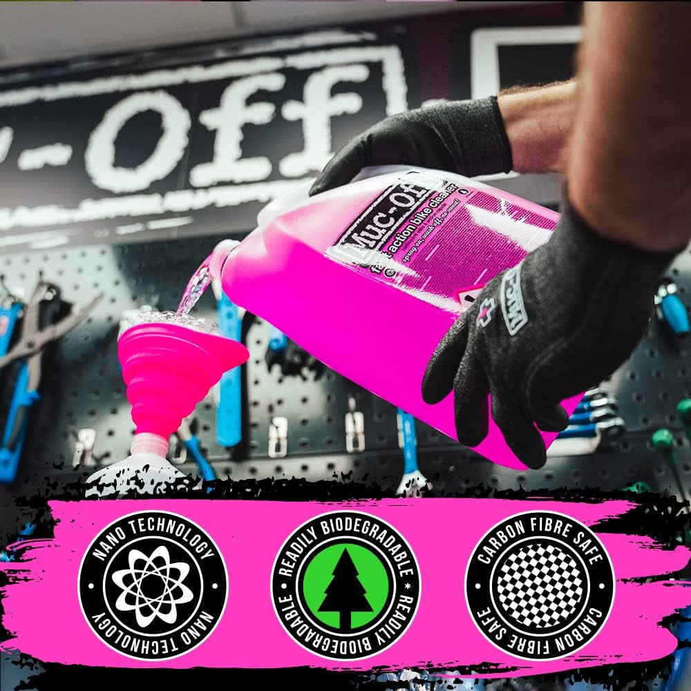 Produit nettoyant - Vélo, VTT - Biodégradable - Muc-Off - Bidon de 5L