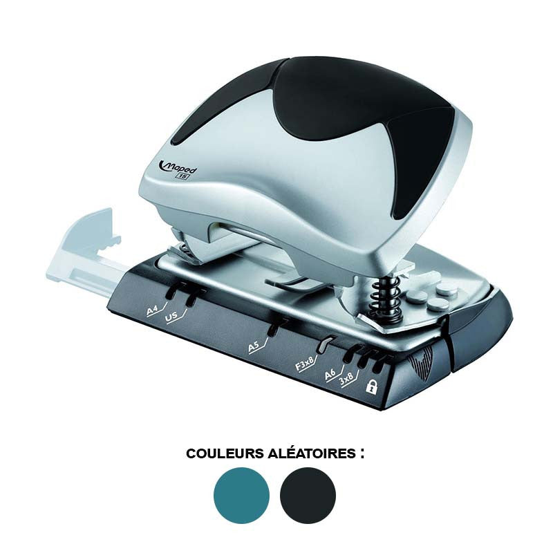 Perforateur - perforatrice - 2 trous - 15 à 20 feuilles - ErgoLogic - Maped