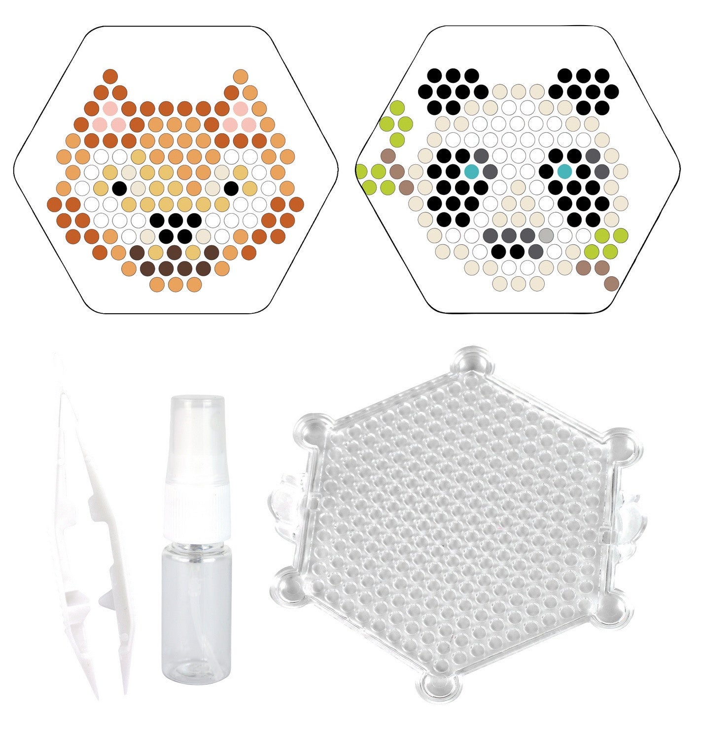 Perles d'eau - Perles magiques - Kit loisirs créatifs - Renard - Panda