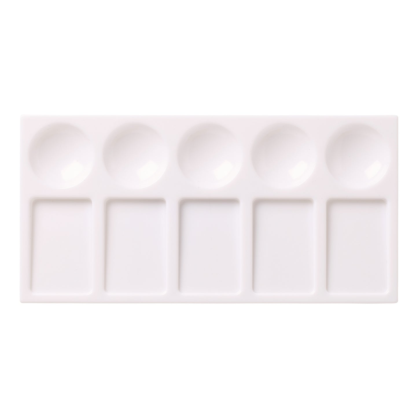 Petite palette de peinture plastique blanc Liquitex 10 godets