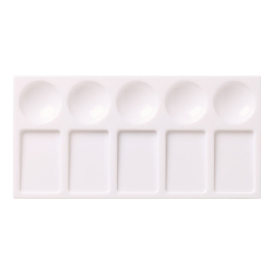 Petite palette de peinture plastique blanc Liquitex 10 godets