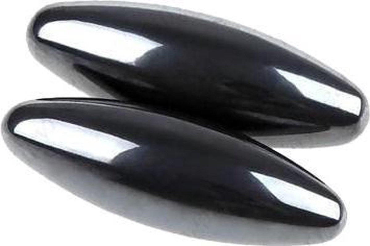 Pierres magnétiques - Aimantées - Sonores - 2 pierres - 6 cm de longueur