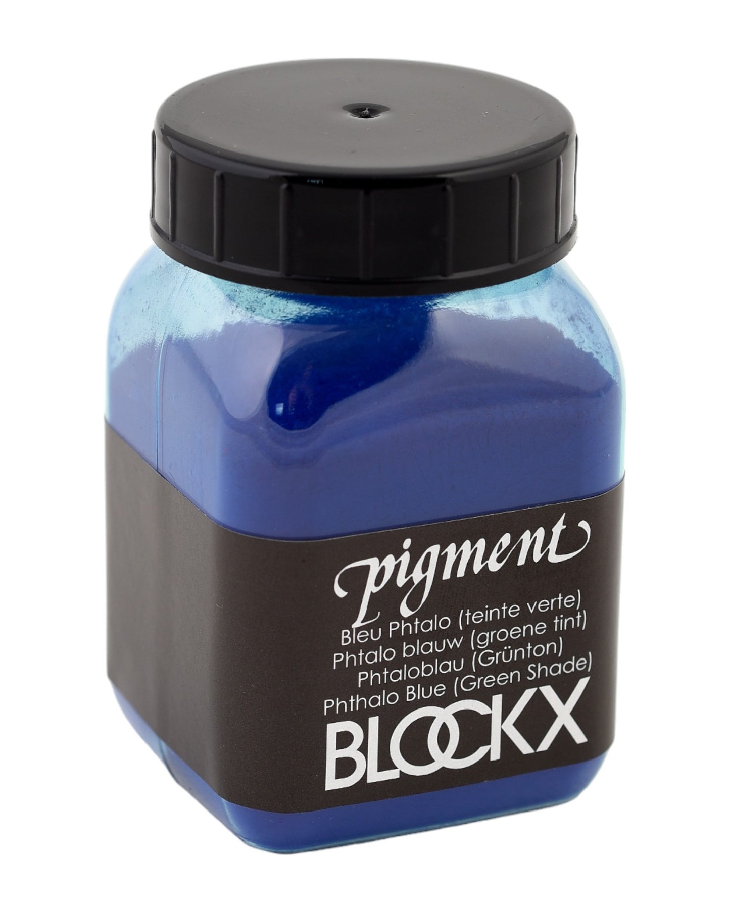 Pigment en poudre - Bleu Phtalo teinte verte - 59 - Blockx - Pot de 100g
