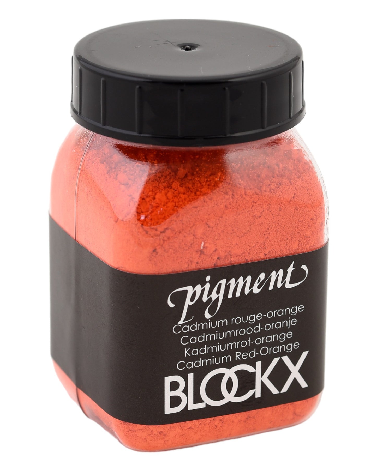 Pigment en poudre - Cadmium rouge orange - 19 - Blockx - Pot de 100g
