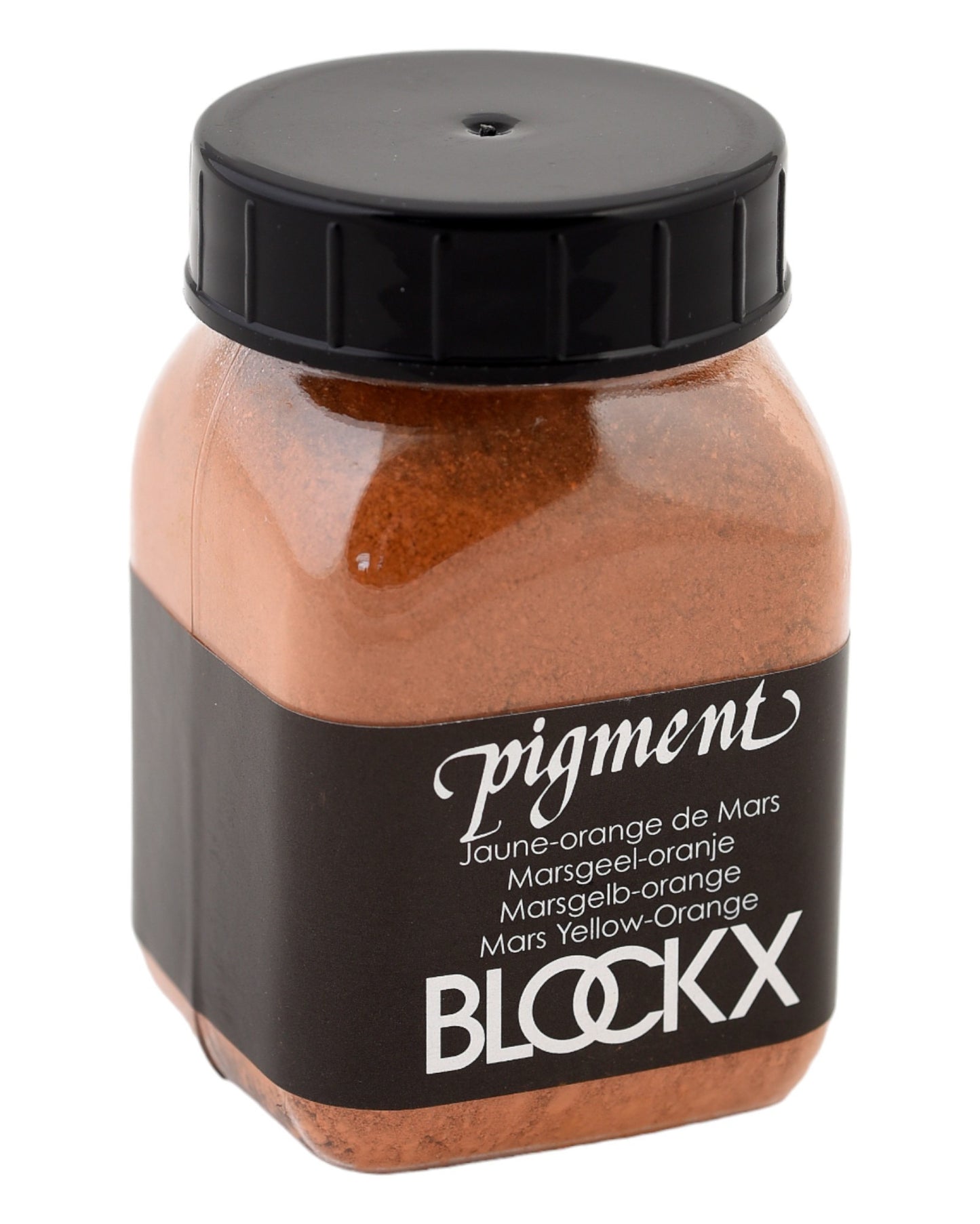 Pigment en poudre - Jaune orange de Mars - 25 - Blockx - Pot de 100g