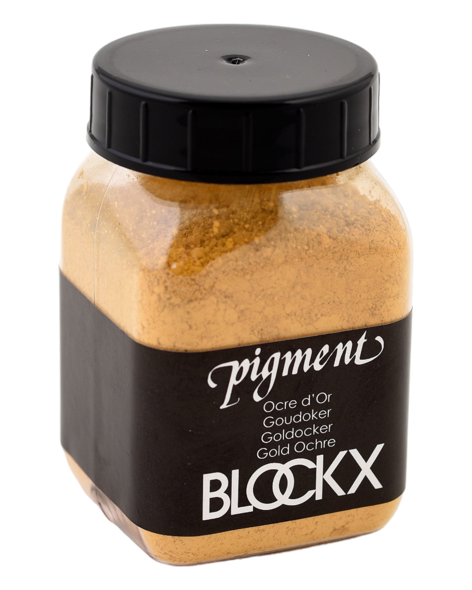 Pigment en poudre - Ocre d'or - 38 - Blockx - Pot de 100g