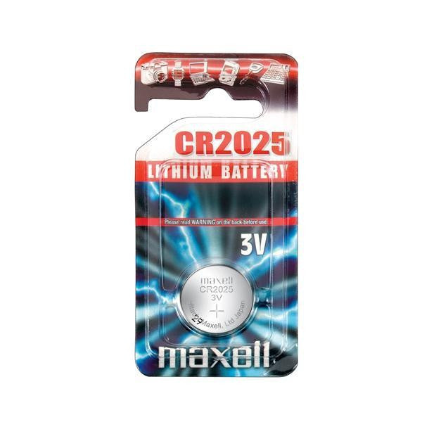 Pile Bouton Ronde En Lithium 3 Volts Cr2025 - Maxell