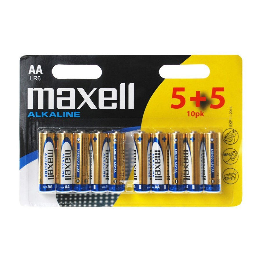 Piles Alkaline Aa Lr6 5+5 - Maxell