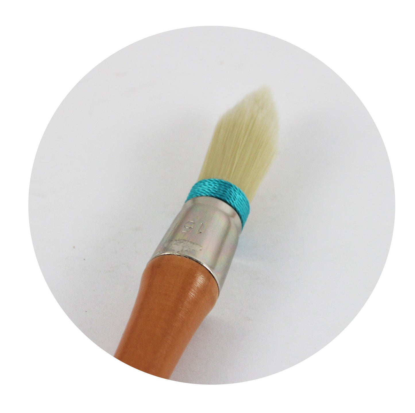 Pinceau À Rechampir Pro - Peintures Acryliques - Soie Naturelle - Manche Bois Fsc - N°15 - Amt