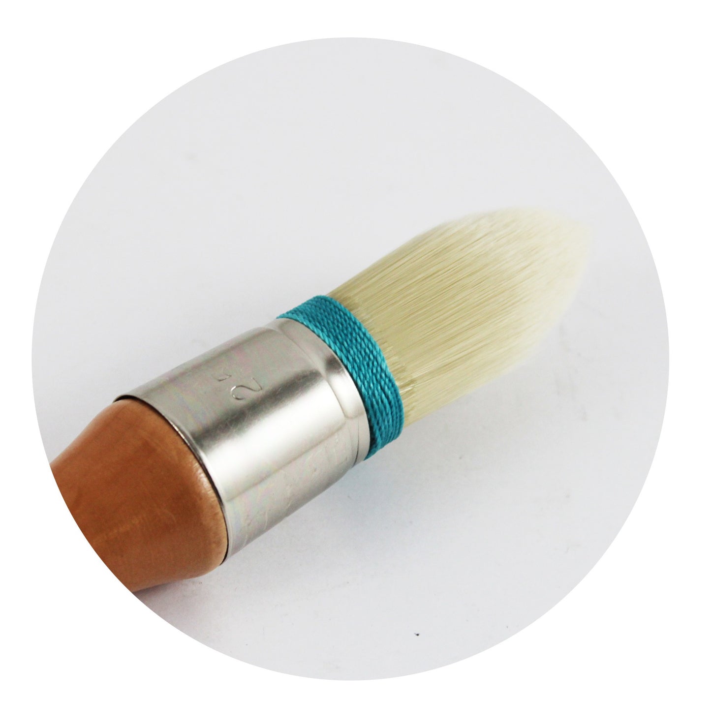 Pinceau À Rechampir Pro - Peintures Acryliques - Soie Naturelle - Manche Bois Fsc - N°25 - Amt