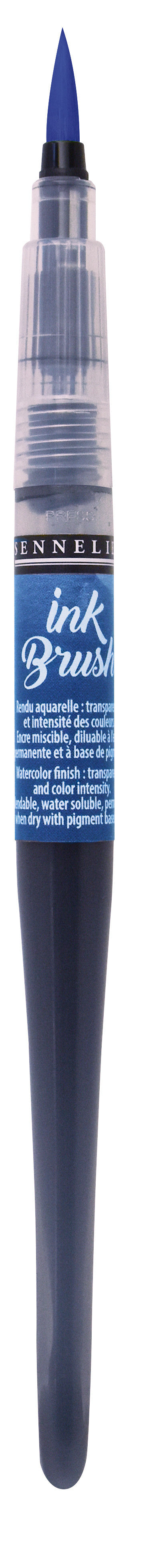 Pinceau pré-rempli - Ink Brush - Bleu Cobalt Imitation - Sennelier