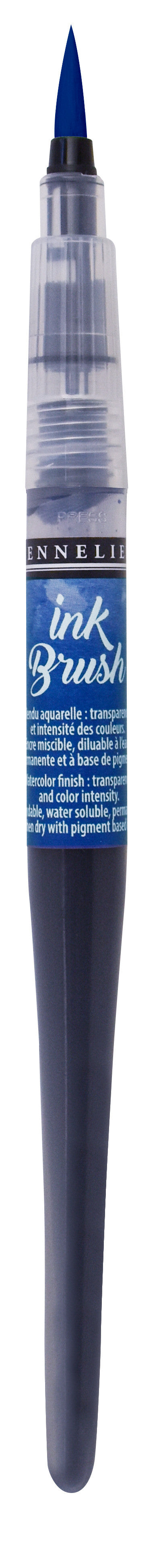 Pinceau pré-rempli - Ink Brush - Bleu Primaire - Sennelier