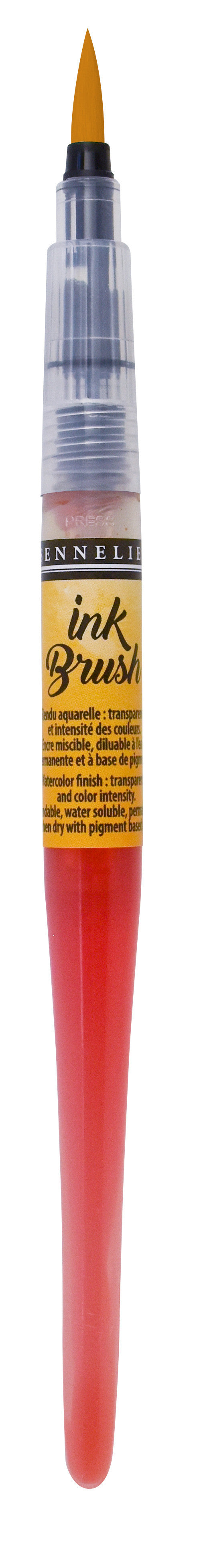 Pinceau pré-rempli - Ink Brush - Jaune Sennelier - Sennelier