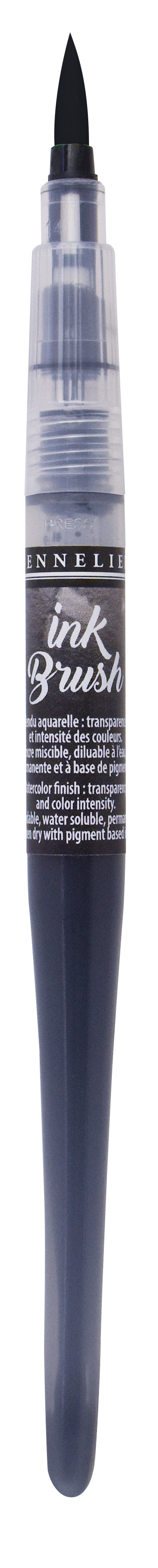 Pinceau pré-rempli - Ink Brush - Noir Ivoire - Sennelier
