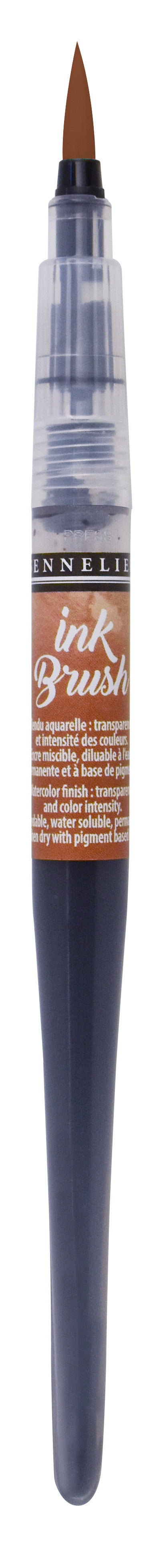 Pinceau pré-rempli - Ink Brush - Terre D'Ombre Brûlee - Sennelier