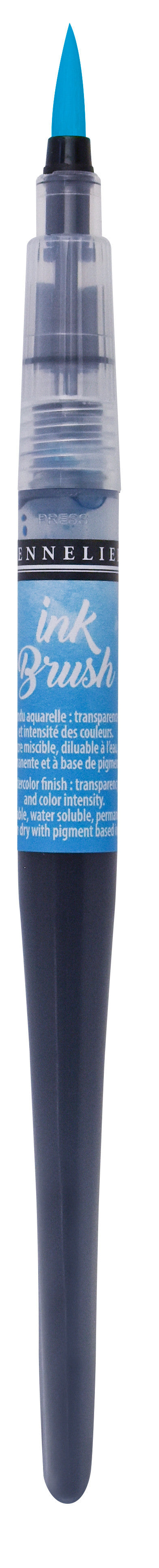 Pinceau pré-rempli - Ink Brush - Turquoise Phtalo - Sennelier