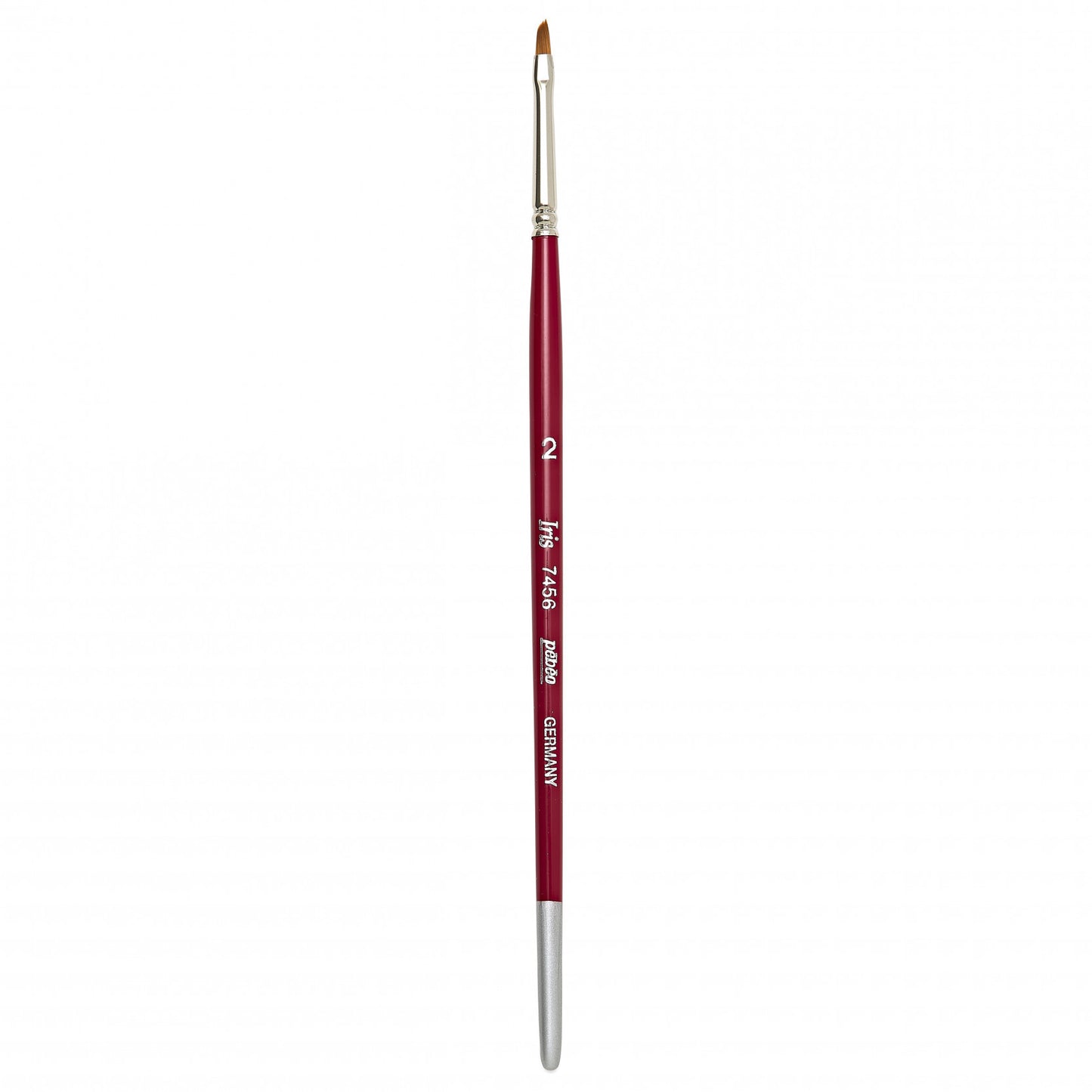 Pinceau - Biseauté - N°2 - Toutes techniques - Synthétiques - Pébéo - Iris - 7456-02