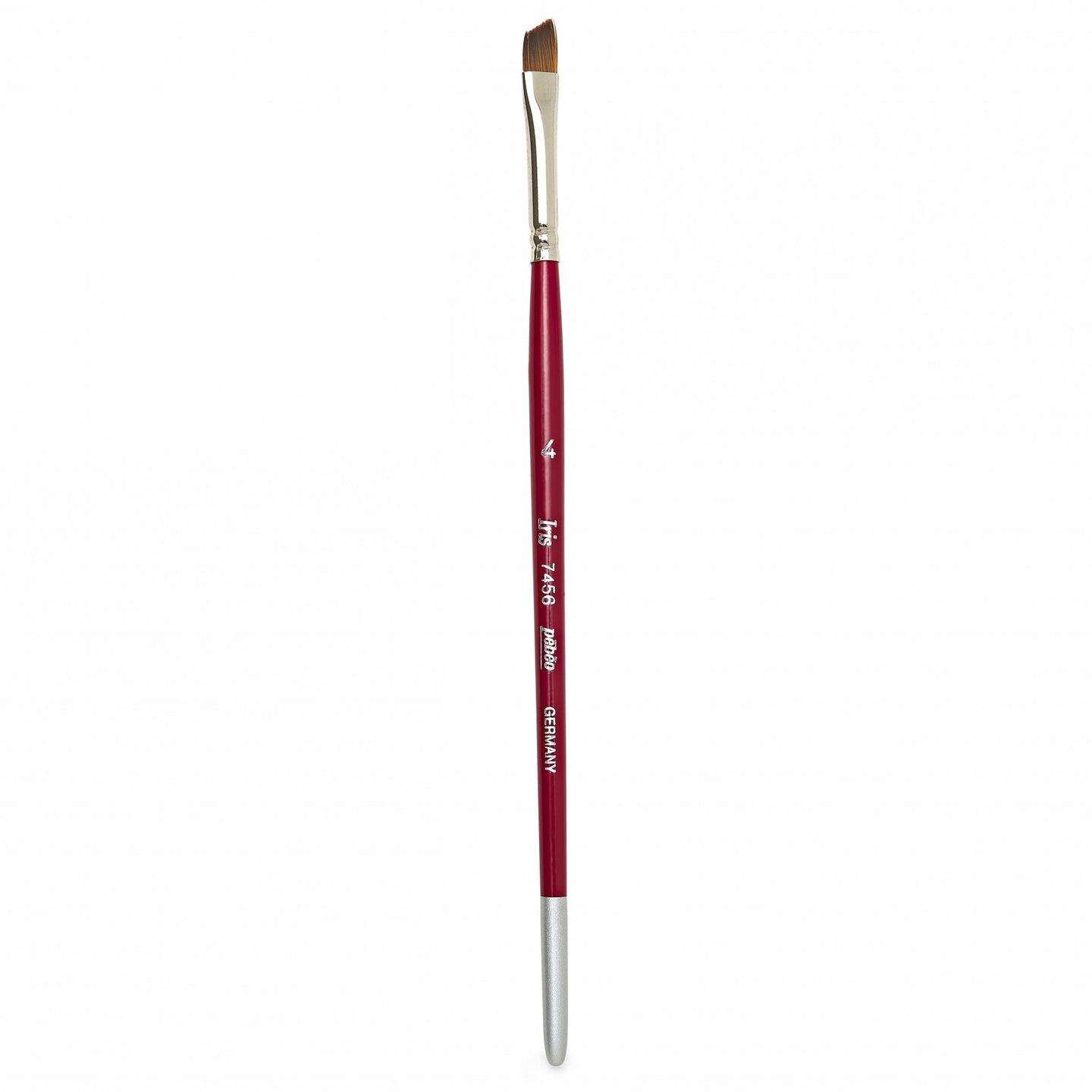 Pinceau - Biseauté - N°4 - Toutes techniques - Synthétiques - Pébéo - Iris - 7456-04