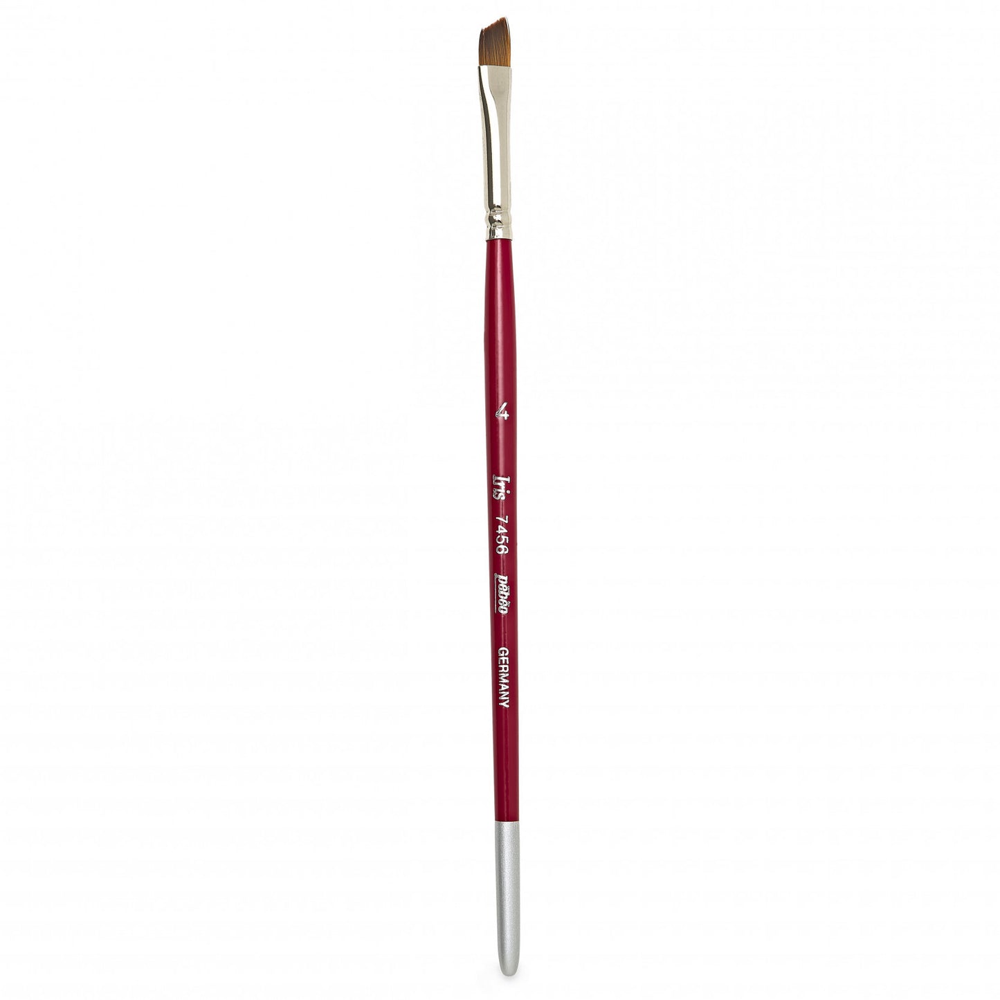 Pinceau - Biseauté - N°4 - Toutes techniques - Synthétiques - Pébéo - Iris - 7456-04