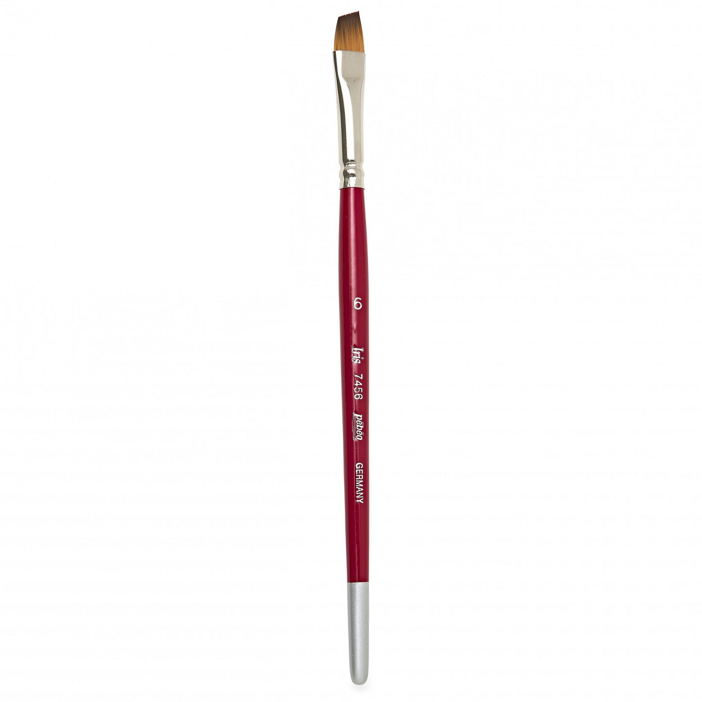 Pinceau - Biseauté - N°6 - Toutes techniques - Synthétiques - Pébéo - Iris - 7456-06