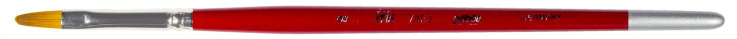 Pinceau - Usé bombé - N°8 - Toutes techniques - Synthétiques - Pébéo - Iris - 7453-08