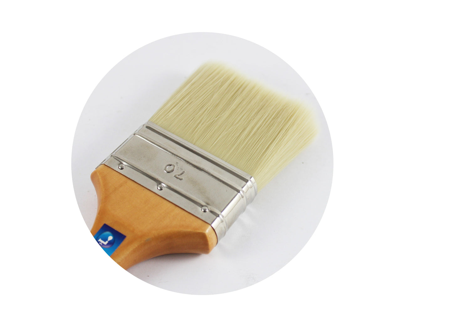 Pinceau Plat - Peintures Acryliques - Manche Bois Fsc - N°70 - Amt
